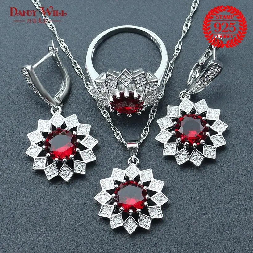 Свадебный Серебряный 925 женский костюм наборы свадебных ювелирных изделий