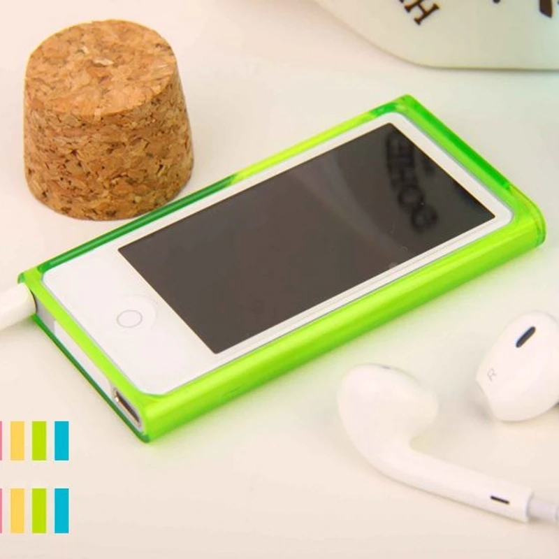 Case for Ipod Nano 7 Cover Candy Color Soft TPU Silicone Case for Apple iPod Nano 7 7th generation Case