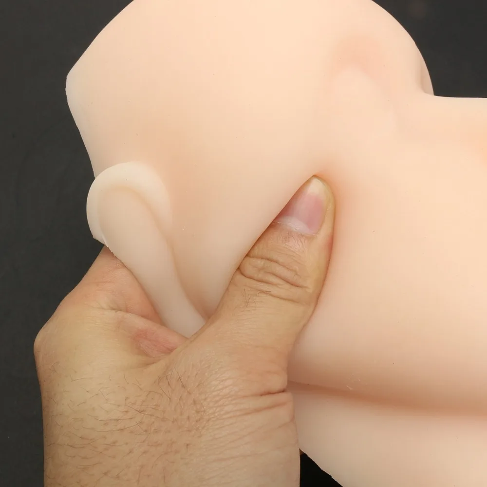 Мягкая силиконовая головка модель шва для кожи лица медицинские мини