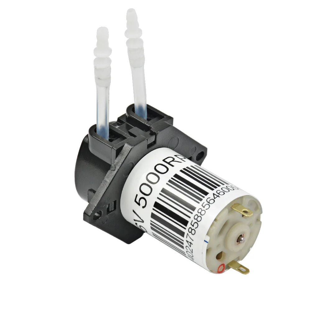 Микро водяной насос YIMAKER DC6V 12V 24V 0 100 мл/мин. тихий Перистальтический DC титрирующий