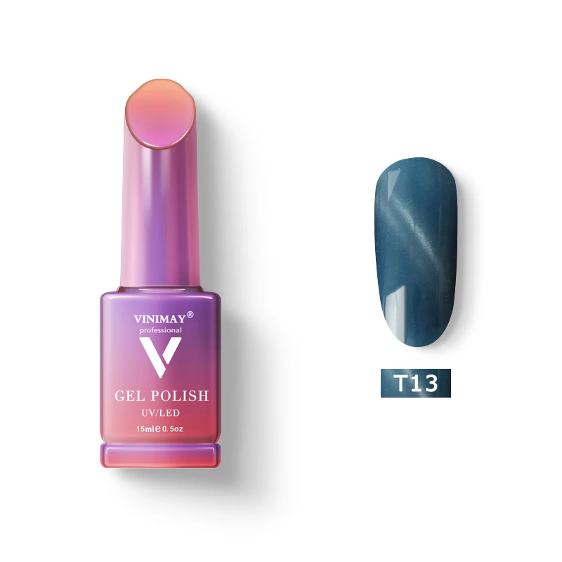 T13 VINIMAY Гель-лак для ногтей vernis полуперманентный УФ-Гель-лак для ногтей - Цвет: T13
