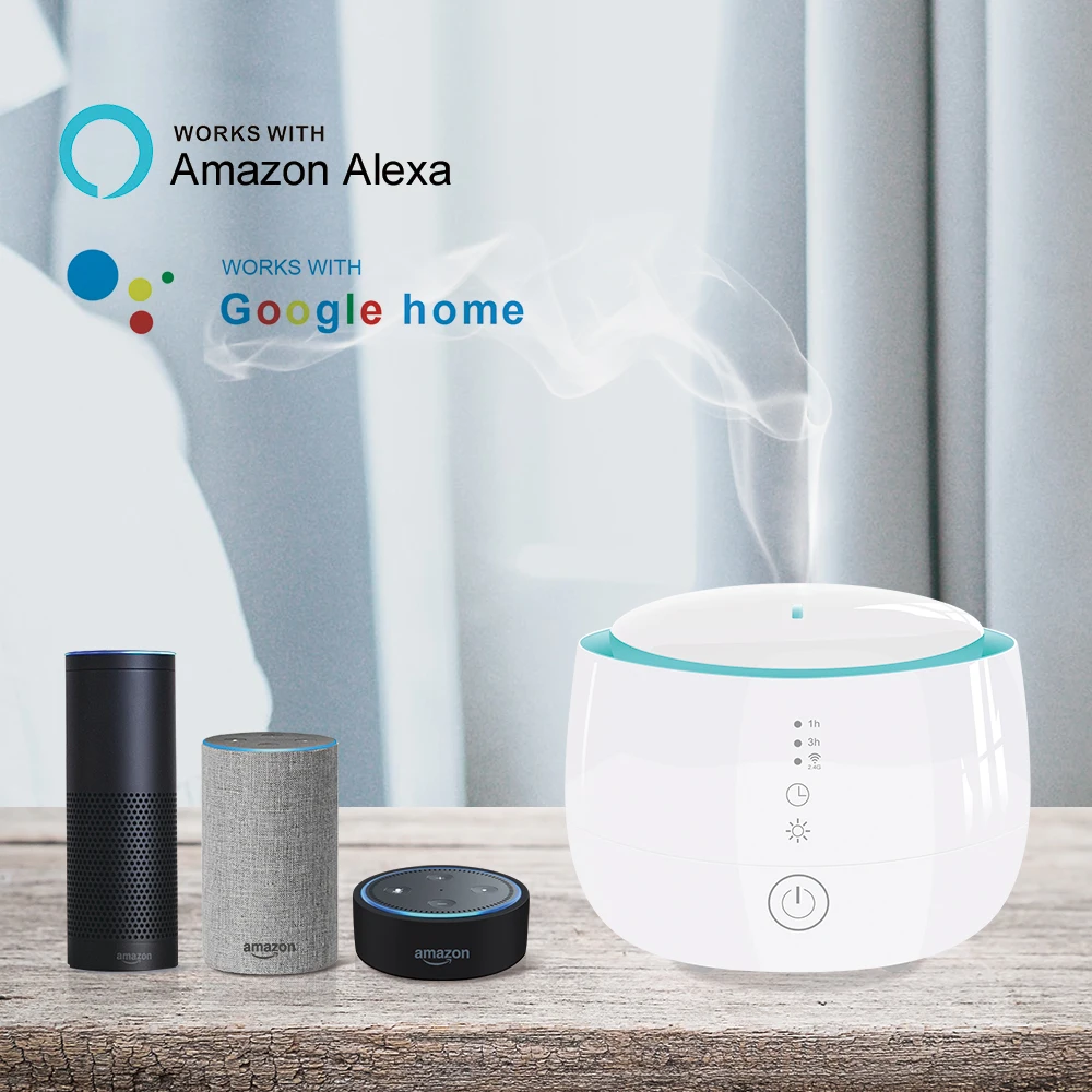 Zemismart Alexa Google диффузор Wi Fi Голосовое управление Умный дом умный жизнь приложение
