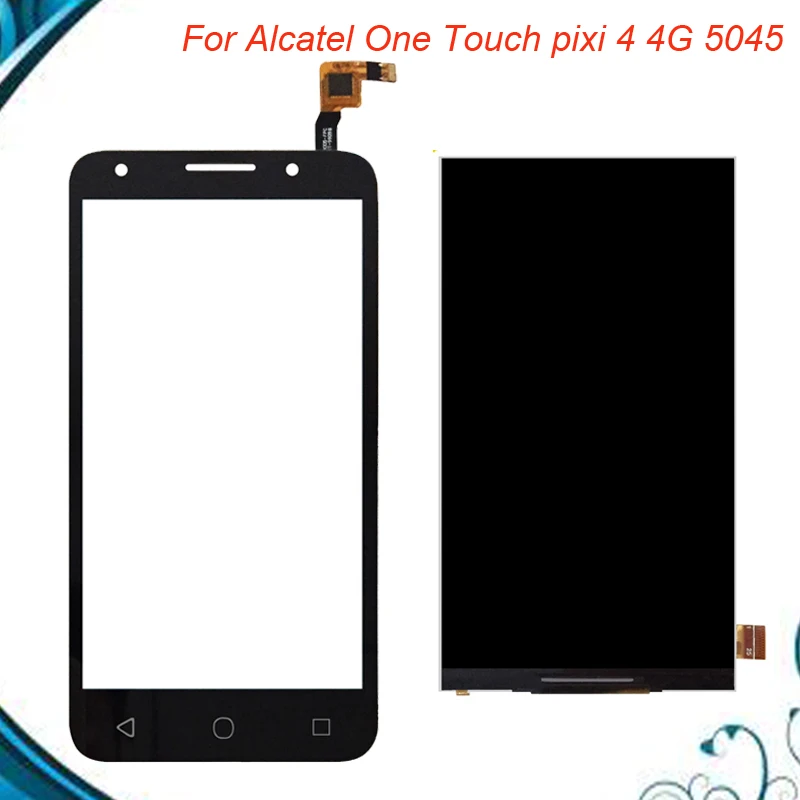 ЖК-дисплей и сенсорный экран для Alcatel Pixi 4 4g LTE 5045A 5045D 5045G 5045J 5045X OT5044 OT5045 | Мобильные