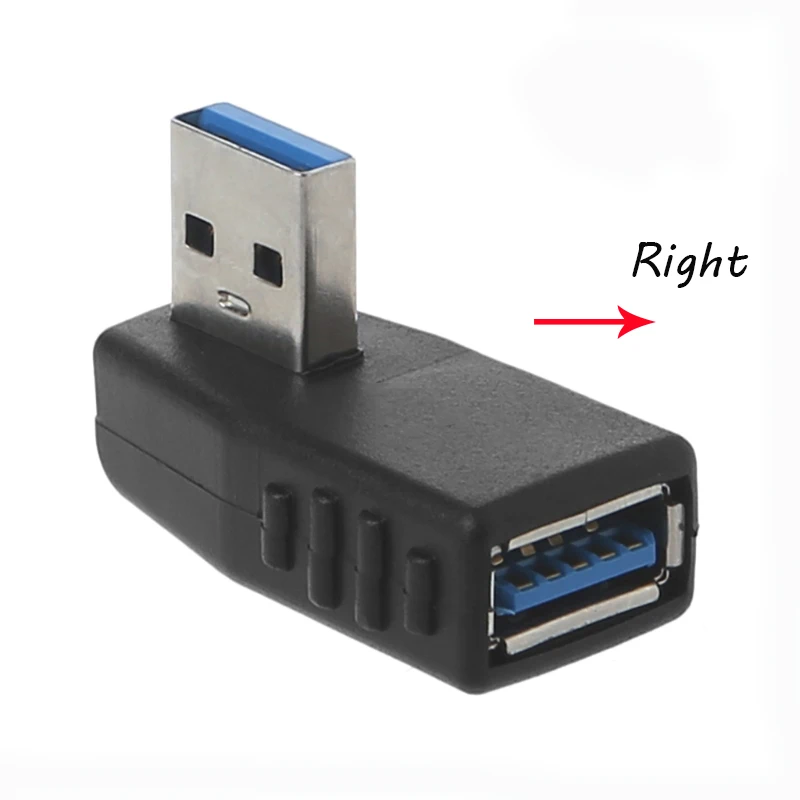 90 градусов USB 3 0 мужчина к гнезду адаптер Соединительный изгиб
