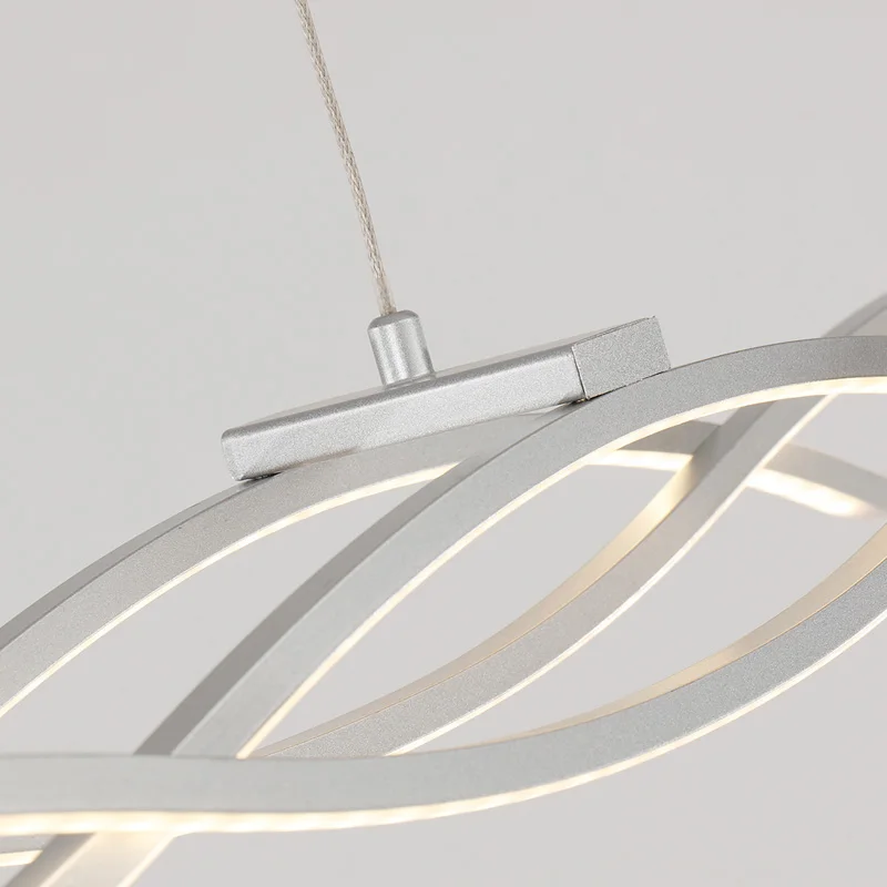 Современные Обеденные светодиодные светильники простой стиль подвесные бар