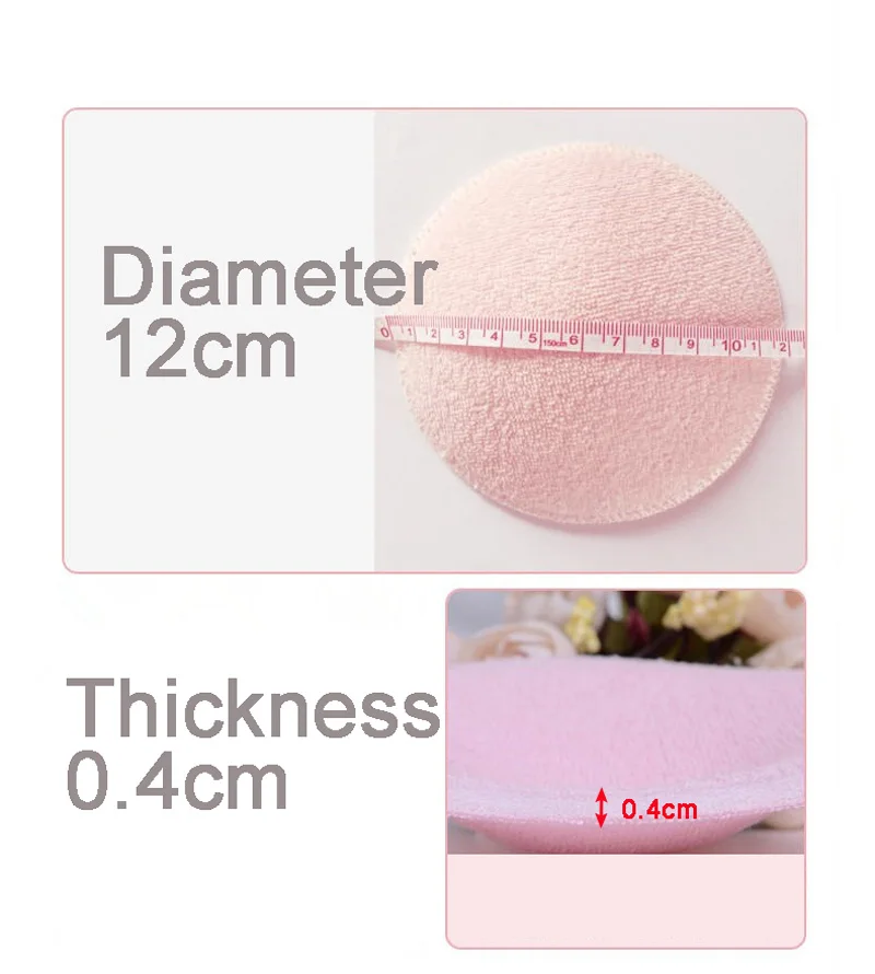 Breast Absorbent Pads Feeding Nursing Reusable High Quality Soft Cotton Mom Spill Prevention Pads Bra Breast Feeding Washable