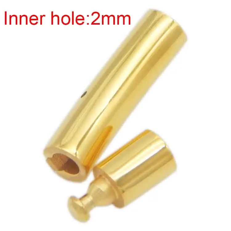 Застежка-защелка из нержавеющей стали 2 компл./лот Золотая/серебряная/черная