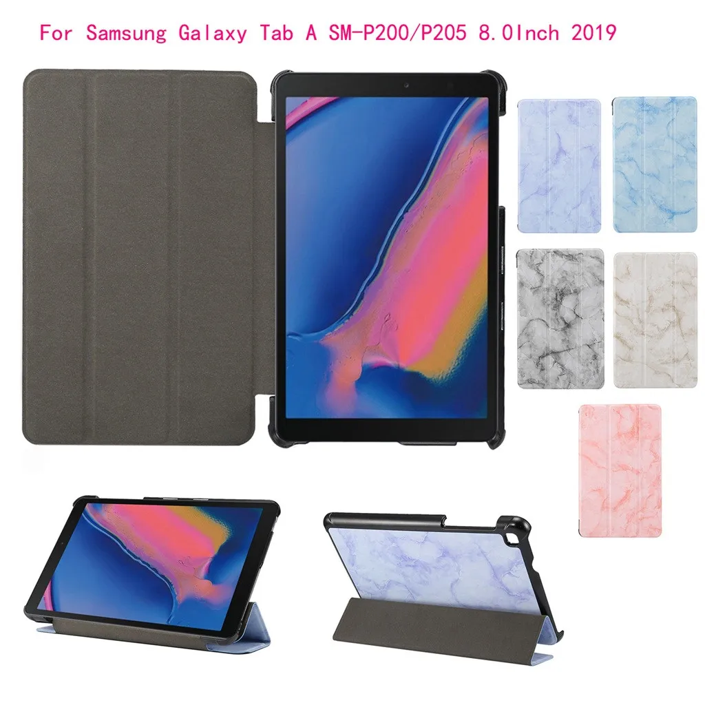 Чехол для планшета Samsung Galaxy Tab A 8 0 2019 чехол с диагональю дюймов подставкой из