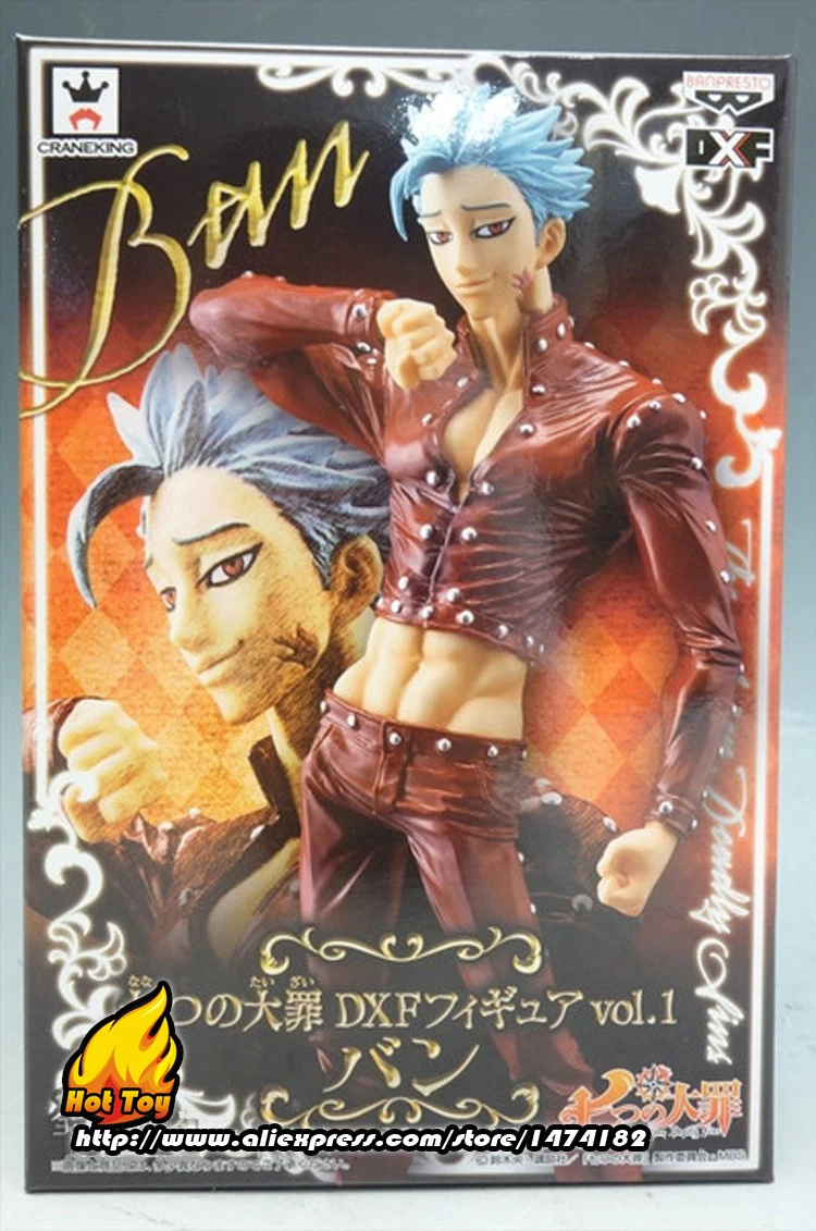 100% оригинал BANPRESTO DXF полная Коллекция рисунков-Ban из &quotNanatsu no Taizai&quot | Игрушки и