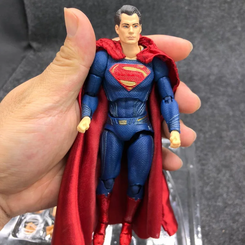 16 см DC Супермен MAFEX 057 Лига Справедливости Супер человек Коллекционная модель BJD