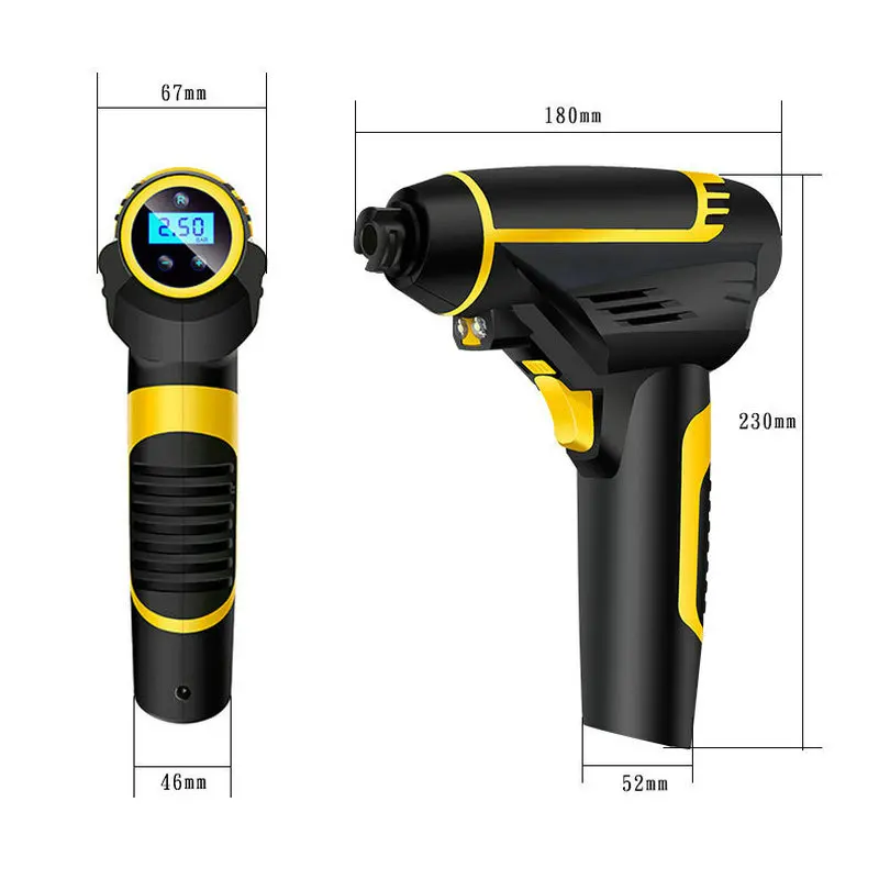 Интеллектуальный велосипедный насос беспроводной электрический высокого