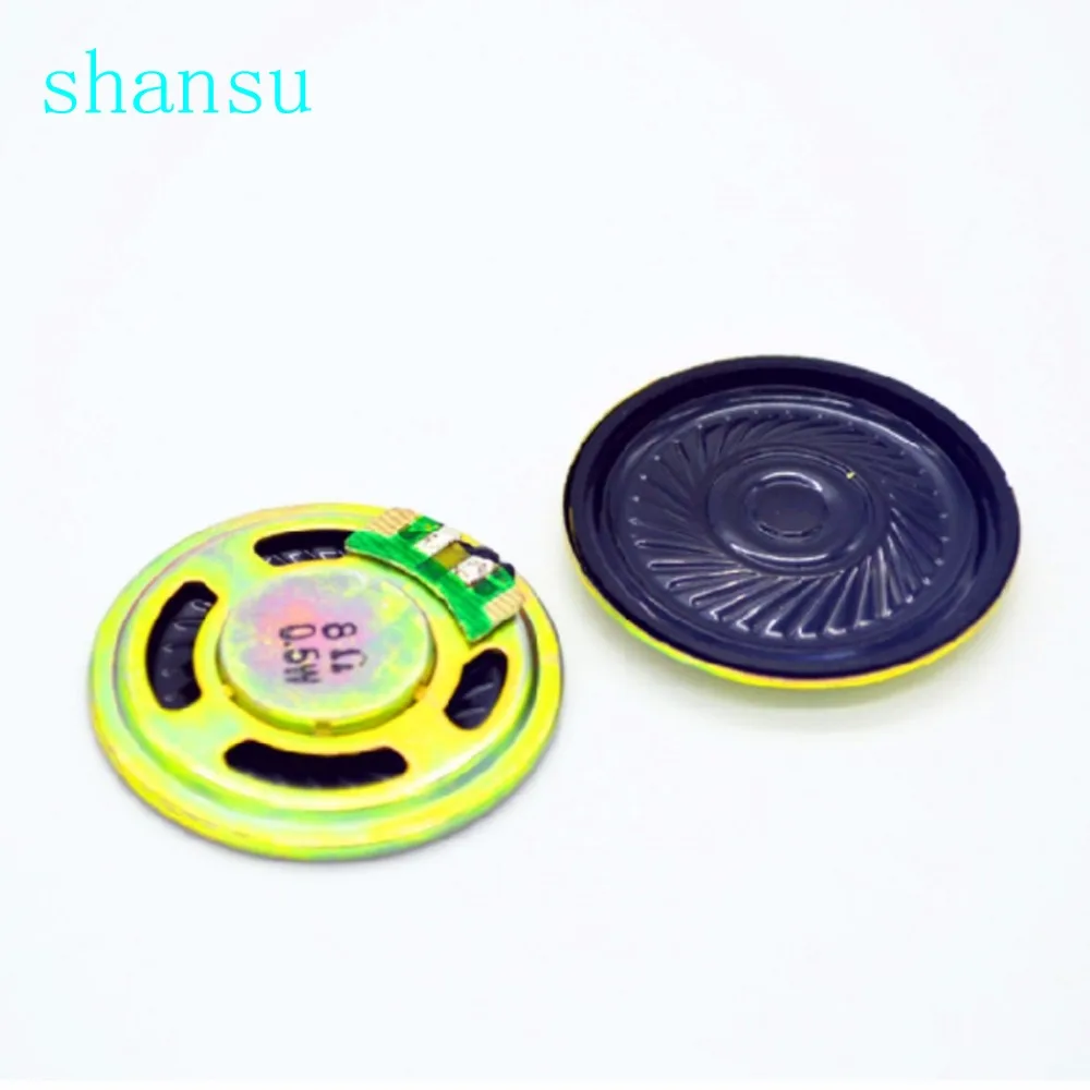 Free shipping 1w 8R The speaker 8 ohm Diameter 20mm 23mm 28mm 30mm 36mm 40mm 50mm 57mm 2cm 2.3cm 2.8cm 3cm 3.6cm 4cm 5cm 5.7 |