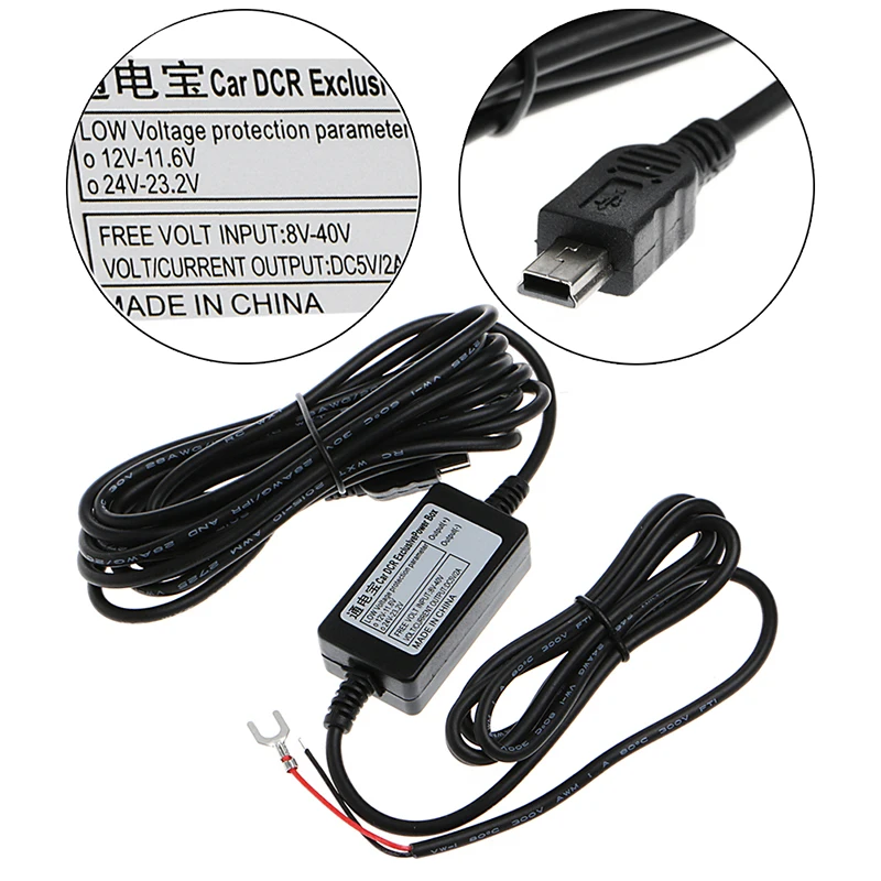 Автомобильное зарядное устройство USB преобразователь постоянного тока защита от