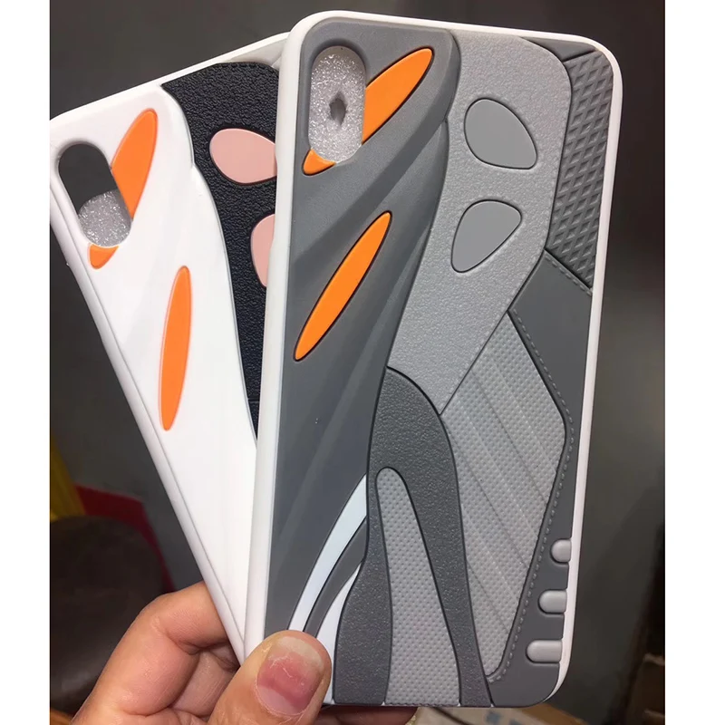 Роскошные брендовые белые кроссовки 700 Yeezys Boost чехол для телефона iPhone 7 8 Plus X XS XR MAX