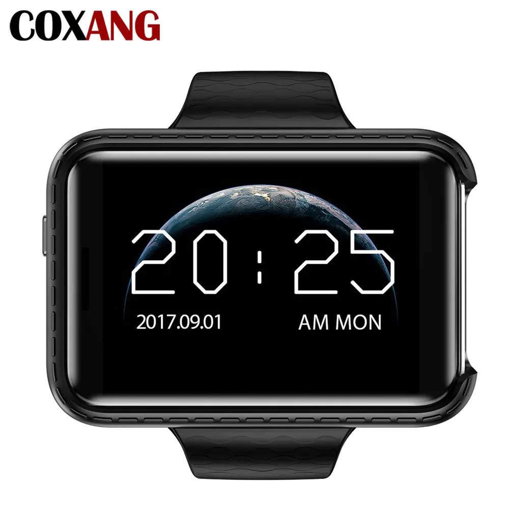 Coxang I5S Смарт-часы для Для мужчин сим-карты 2G телефонный звонок 2,2 дюйма часы с мобильного телефона с функцией видеозаписи, MP4 MP3 Smartwatch для IOS и Android