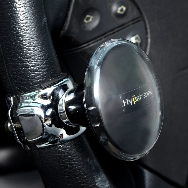 Hypersonic Черный Автомобильный руль Spinner Ручка ручка легко повернуть безопасное