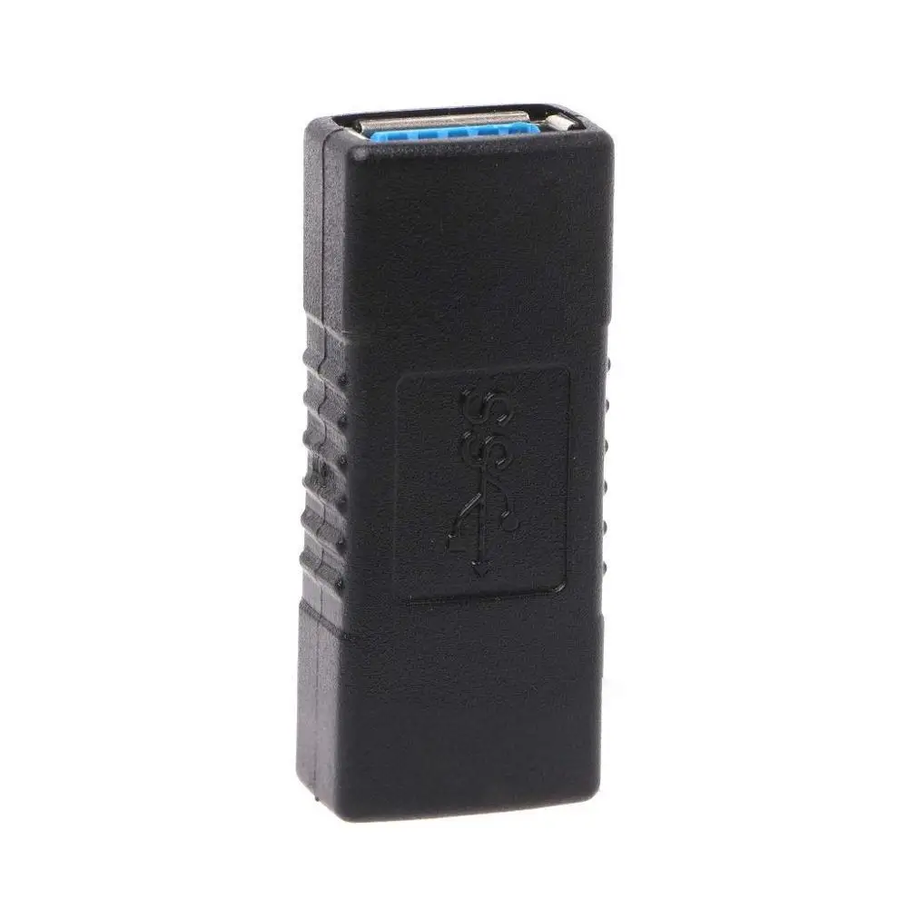 10 шт USB3.0 Женский адаптер USB 3 0 удлинитель Кабельный соединитель мост разъем Пол