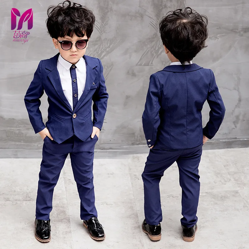 Boy Dress Fashion 2018 Cost-effective suit Wedding children 's Kids boys casual outfit Boys Blazer blazers for boy | Детская одежда