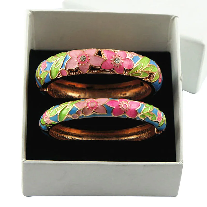 UJOY подарок родитель-ребенок Высокое качество цветок перегородчатая браслет