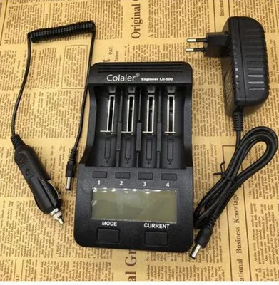 

4PCS Colaier lii-500 LCD 3.7V 1.2V 18650 26650 16340 14500 10440 18500 Battery Charger