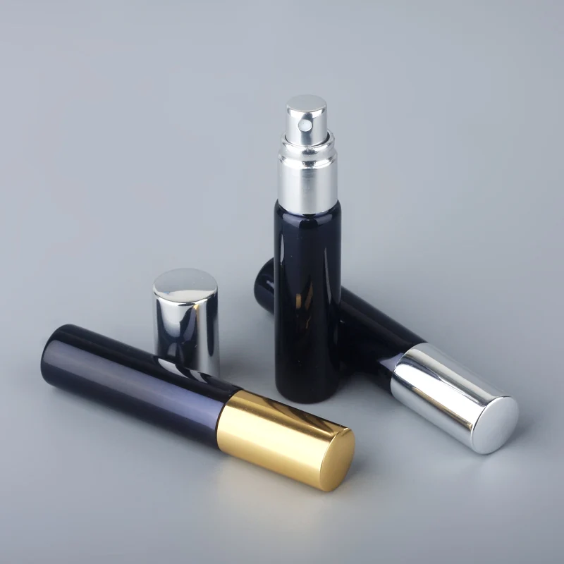 50 шт./лот 10 мл УФ покрытие Стекло Мини Parfume бутылка многоразового использования портативный флакон духов спрей бутылки Пустые Контейнеры