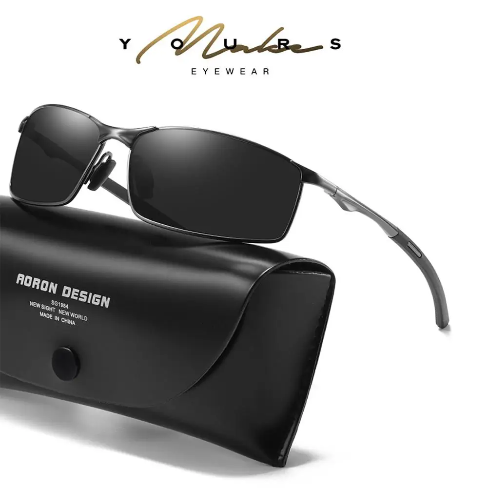 Поляризационные солнцезащитные очки для мужчин уличные вождения ночного