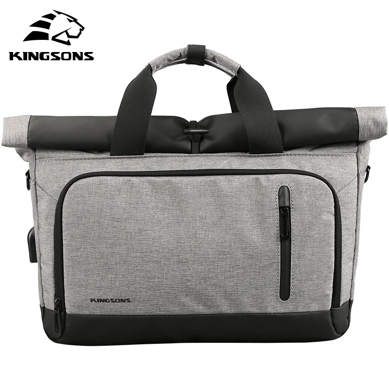 KINGSONS внешняя usb зарядка для ноутбука сумка путешествий большая емкость мужчин и
