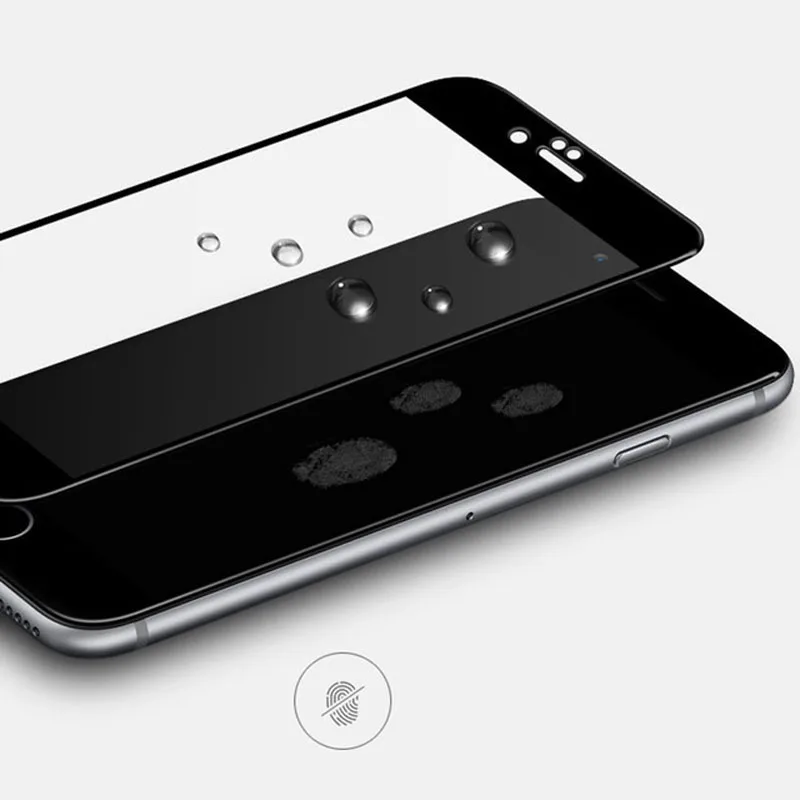 10 шт полное покрытие Защитная пленка для iPhone 7 8 plus 6 6s закаленное стекло 9H Защита