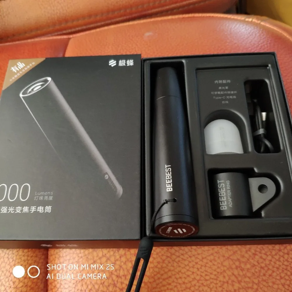 Xiaomi Mijia BEEbest Flash светильник 1000LM 5 моделей масштабируемый многофункциональный яркость портативный EDC и магнитный задний и велосипедный светильник