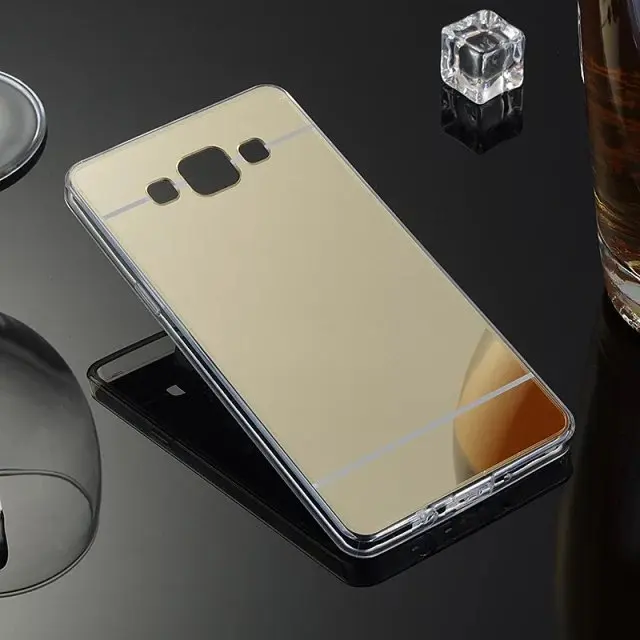 Роскошный зеркальный Мягкий чехол из ТПУ для Samsung Galaxy Note 3 4 5 6 J120 J210 J310 J510 j5 j7 Prime S9 S8