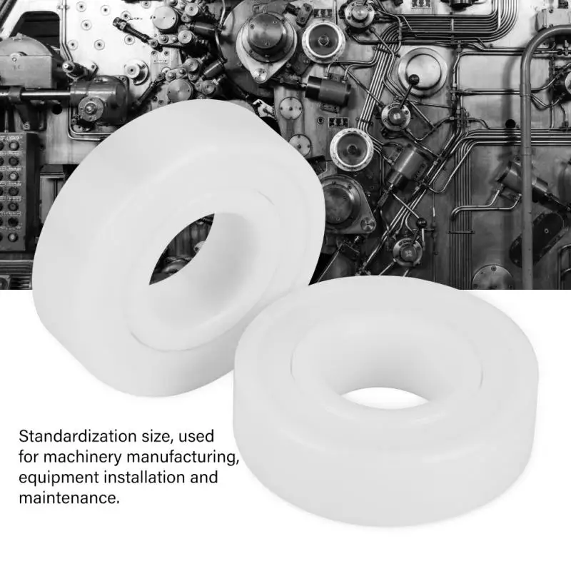 2 шт. 6001 2RS Полный керамический ZrO2 шариковый подшипник Высокая точность