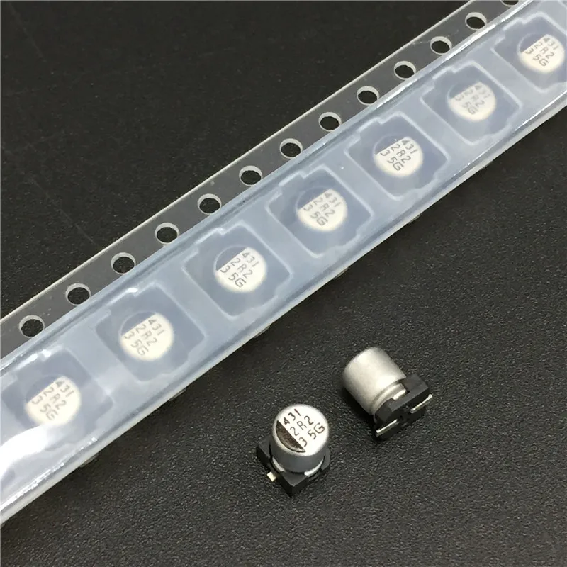 2 мкФ 35V NACX серии 4x5 3 мм 35V2.2uF чип Типа SMD аудио электролитический