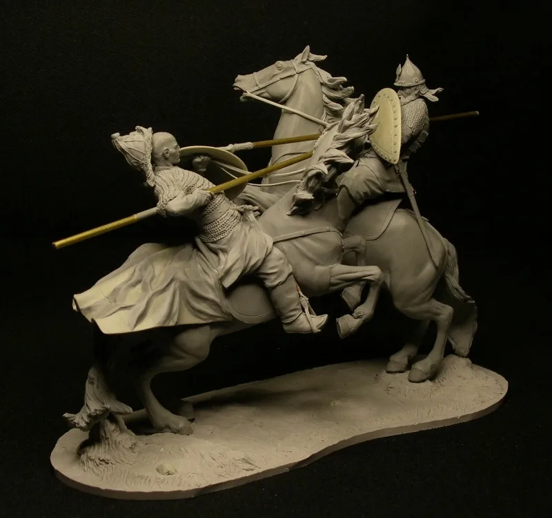 1:24 модельная фигурка из смолы разобранный Неокрашенный набор // G001|resin figure models|model