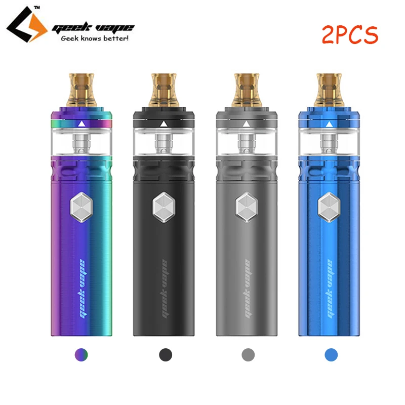 2 шт. комплект Geekvape Flint Vape Pen Kit 1000 мА · ч батарея с улучшенной намоткой NS