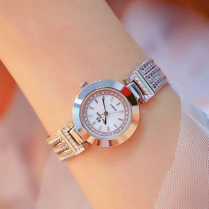 Horloge Dames роскошные золотые/серебряные часы модные женские 2019 горячая распродажа
