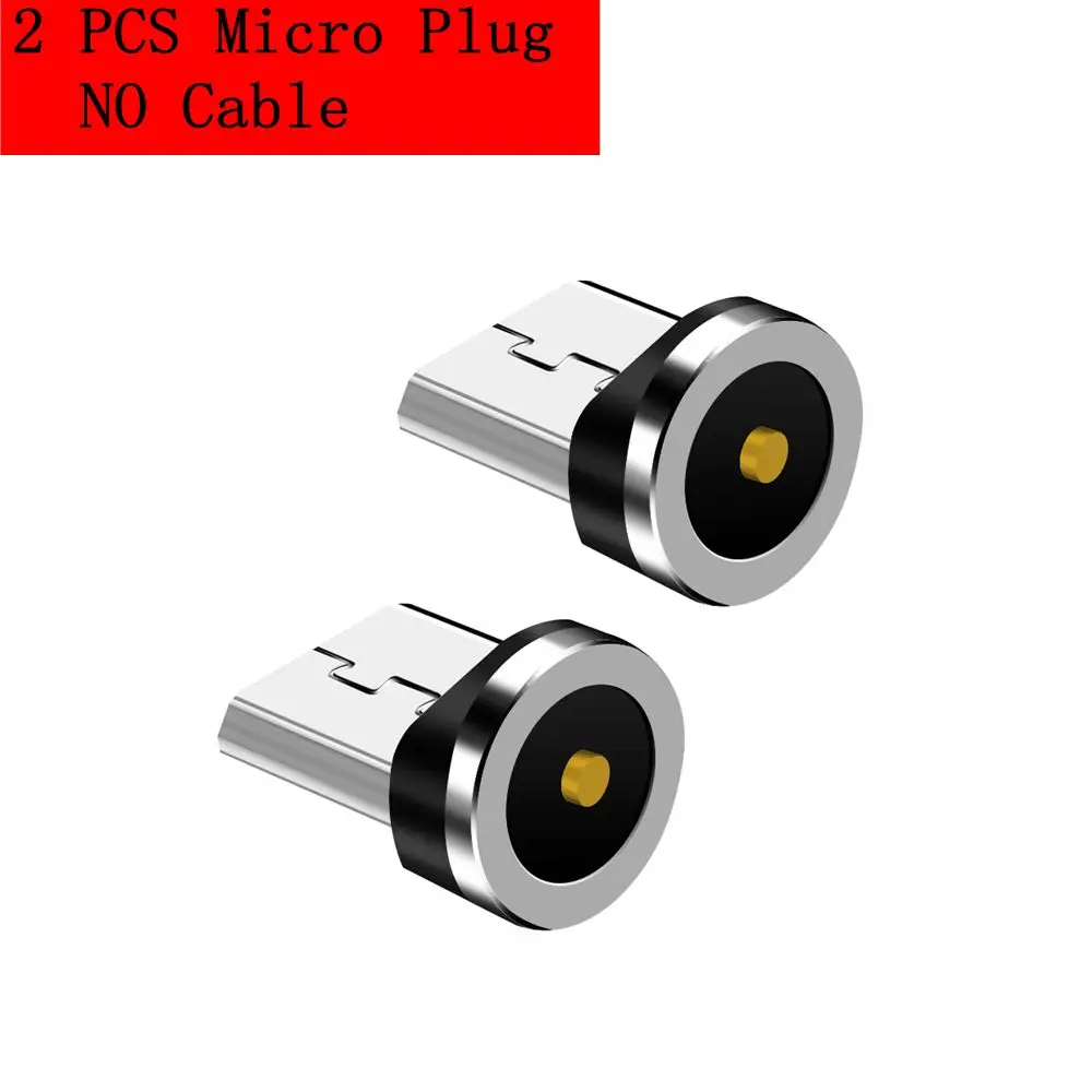 Only For Micro Plug Магнитный usb-кабель OLAF с разъемом ios type c Miro, usb-разъем для iPhone, samsung, Xiaomi, huawei, Nokia, LG, шнур, адаптер для быстрой зарядки - Цвет: Only For Micro Plug