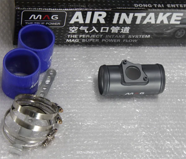 black finish pipe Воздухозаборники Комплект труб+ воздушный фильтр для Mazda M3 Axela Atenza RX-8 CX-5 Toyota Previa 2,4 3.5L Alpha, Corolla, Camry, eiz, Lexus IS - Цвет: black finish pipe
