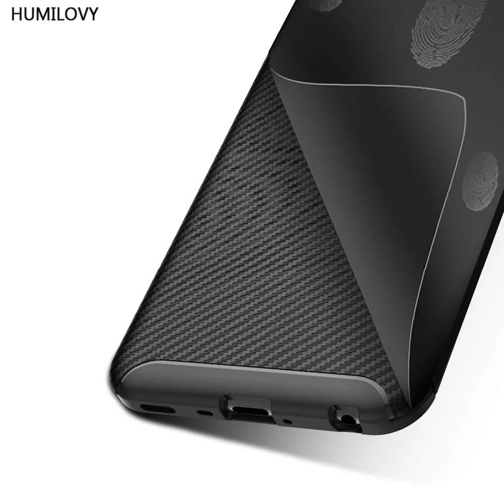 For LG V50 ThinQ Case for Capa 5G Carbon Fiber texture Shockproof Soft TPU Back Cover Coque |