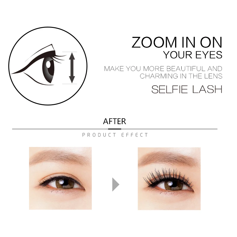 Девушка макияж Eyelashse удлинители природных Накладные ресницы отдельных 3d норки