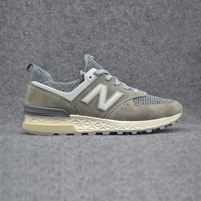NEW BALANCE NB574 V2 Мужская черная обувь для бадминтона высокое качество уличные кроссовки Новое поступление