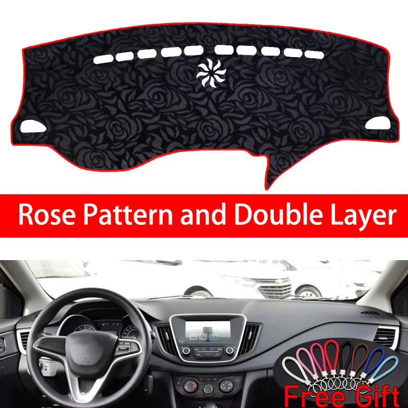 

Rose Pattern For Chevrolet Cavalier 2019 Dashboard Cover Car Stickers Car Decoration Car Accessories Interior Car Decals