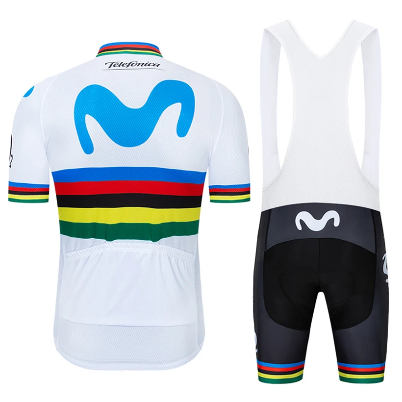 Красный MOVISTAR велосипедная команда Джерси 20D велосипедные Шорты Ropa Ciclismo мужские летние быстросохнущие pro BI Велоспорт Майо нижняя одежда