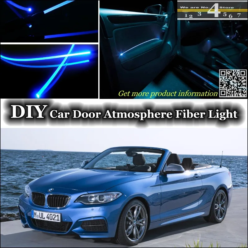 Для BMW 2 F22 F45 внутренняя настройка окружающего света атмосфера освещение с