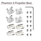 4 шт., основание пропеллера для DJI Phantom 4, адаптер для крепления двигателя дрона, держатель для подставки, быстросъемные запасные части для двигателя