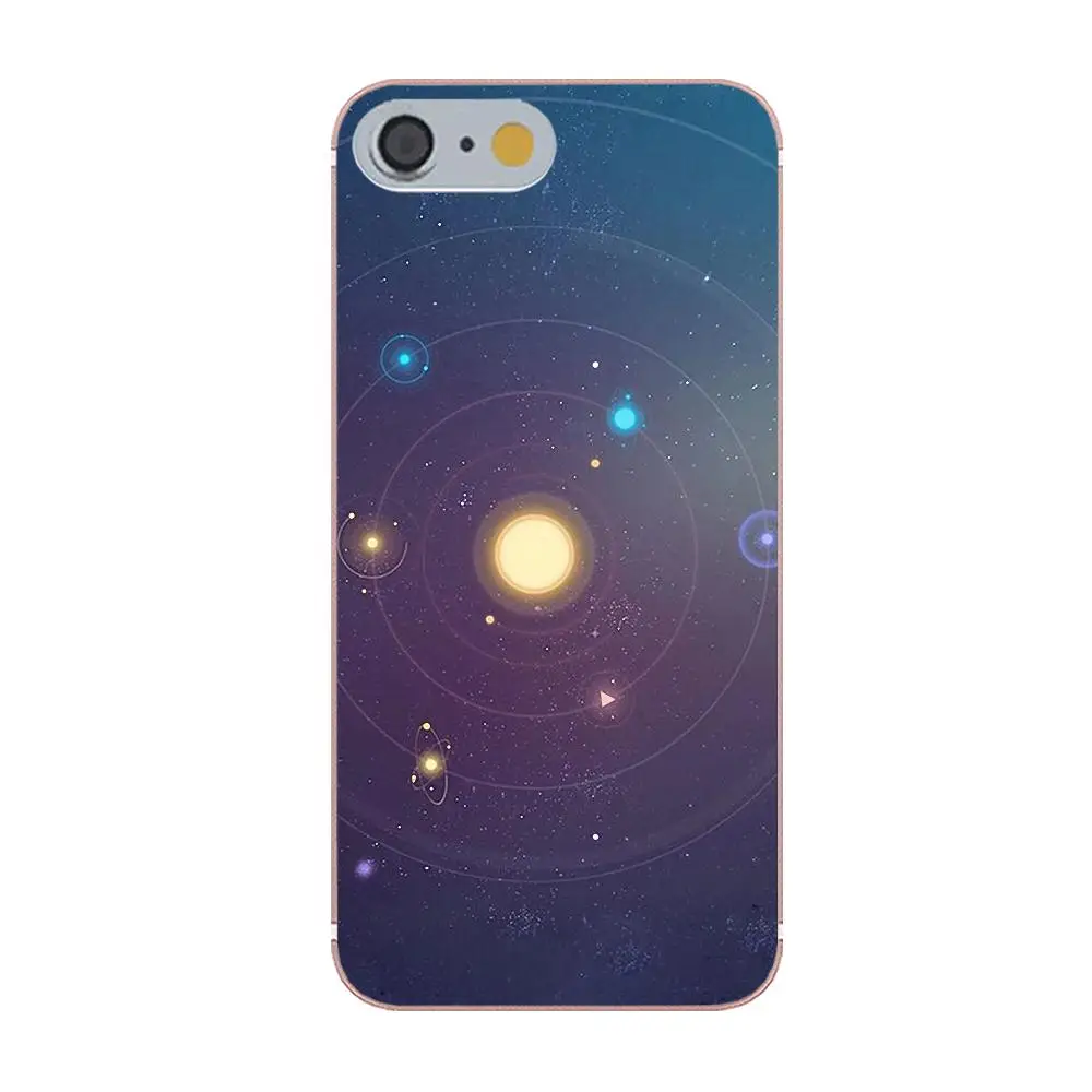 Tpwxnx космическая планета космический корабль Звезды Луна для Apple iPhone X 4 4S 5 5C 5S SE 6 6S 7