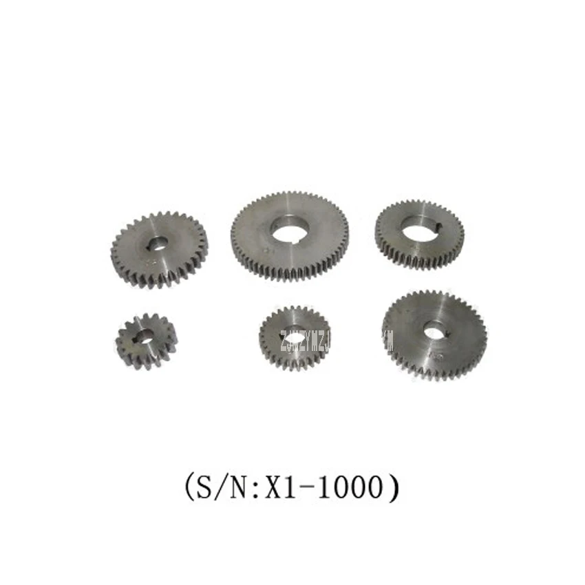 X1-1000 6PCS Metal Gear Set/SIEG X1 Change Set 45 # steel gear | Обустройство дома