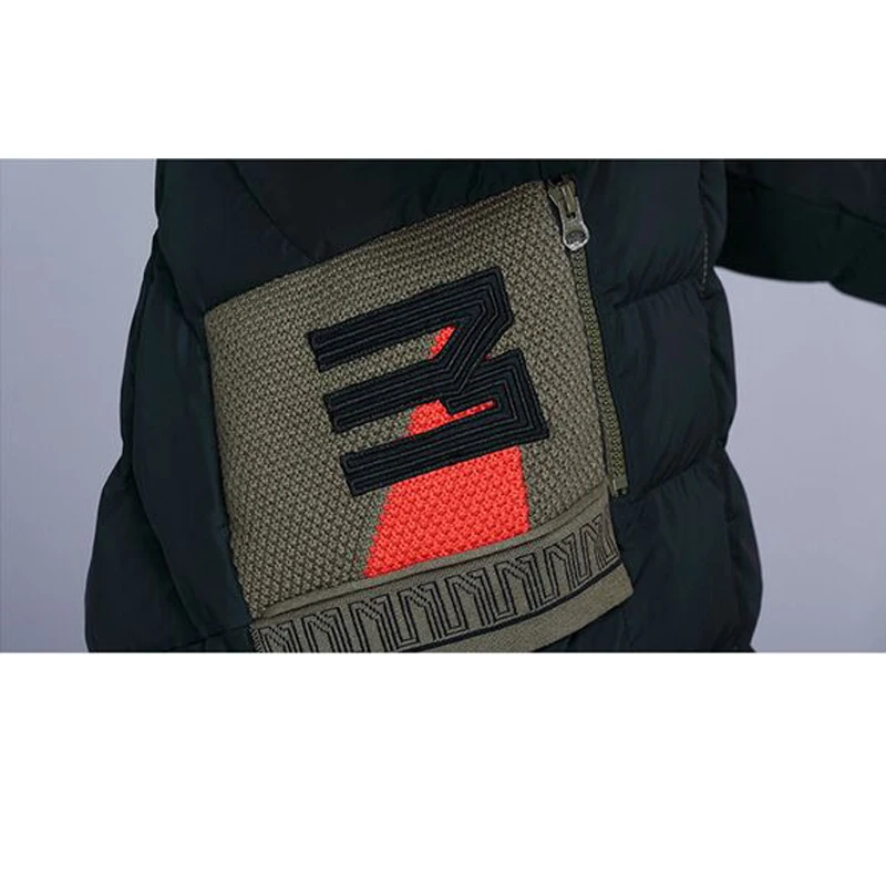 Высокое качество зимняя куртка Для женщин 2018 Новый Модное зимнее пальто 90% белый