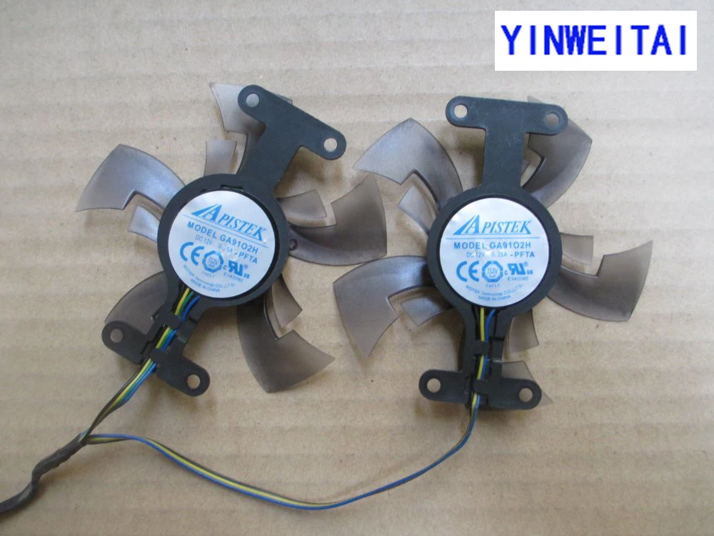 Новый вентилятор для оригинального GA91O2H-PFTA 12 В 0,35 А