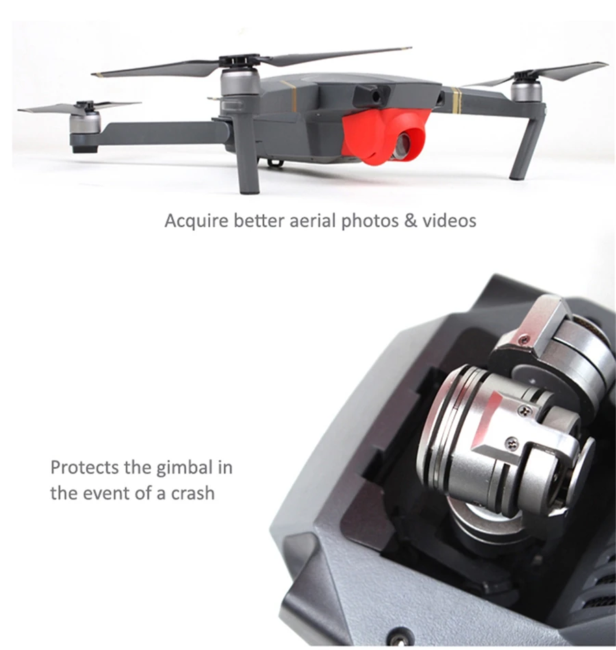 Защитный чехол для объектива для DJI Mavic Pro солнцезащитный козырек блестящий щит Gimbal Shade camera Mavic про-объектив Антибликовая крышка
