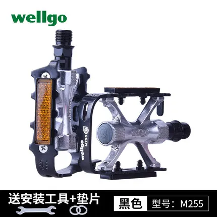 Wellgo M255 Rolamento ультра Leve педаль сверхлегкий mtb горная дорога Педаль Горный